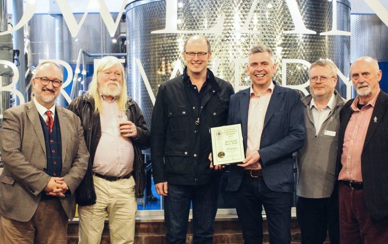 Stanton Andrews was pleased to hear that Holmes Mill had won CAMRA award for best pub conversion.