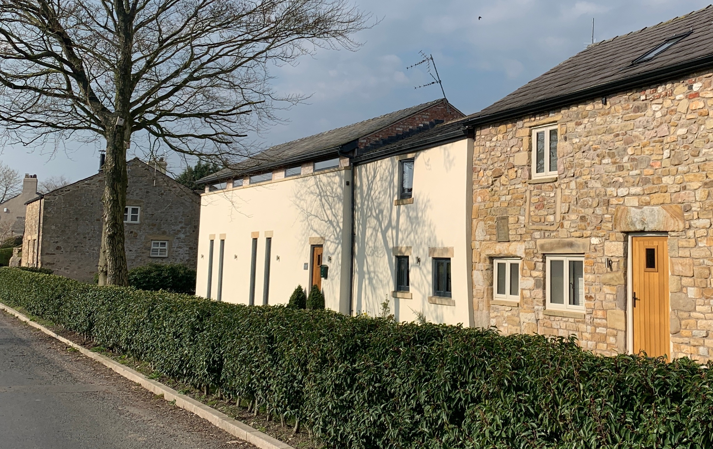 Image of Roadside Houses blending with existing properties