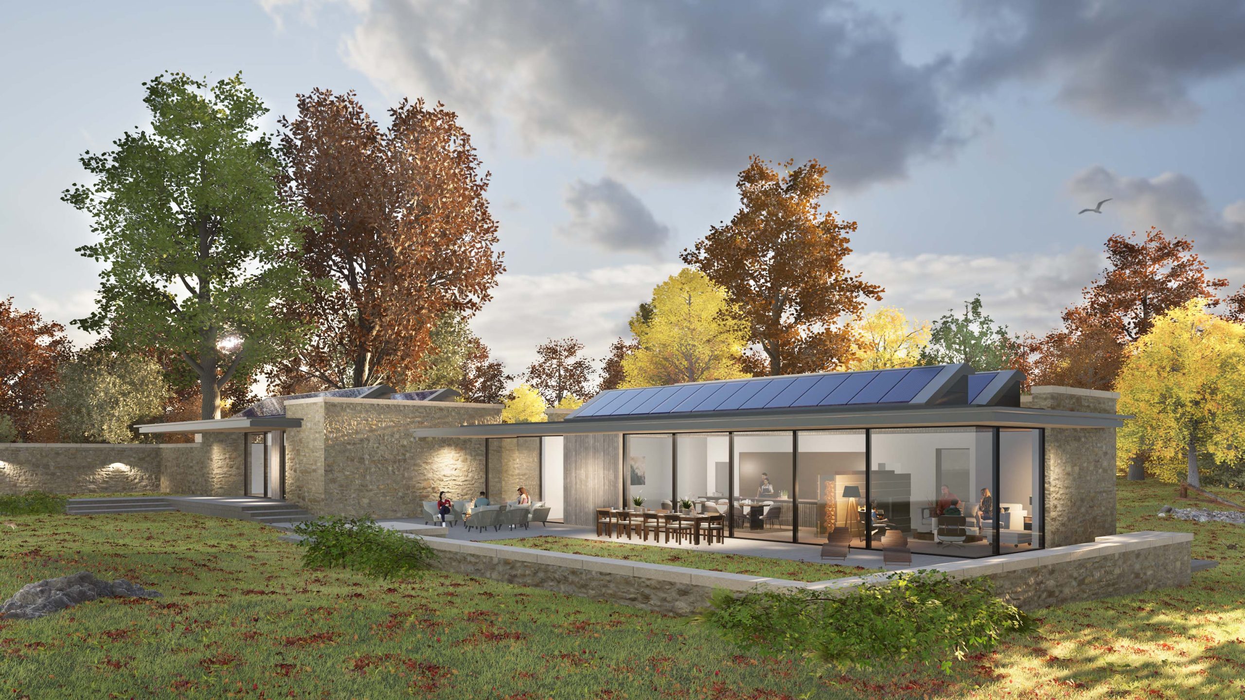 Stanton Andrews designed a house for all seasons.
