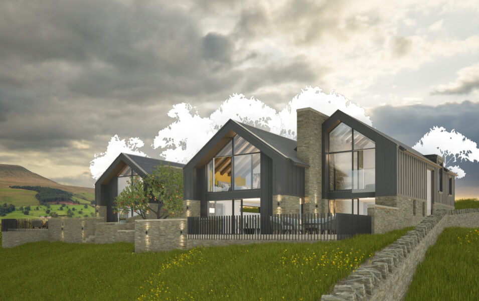 Development of Four Contemporary Houses