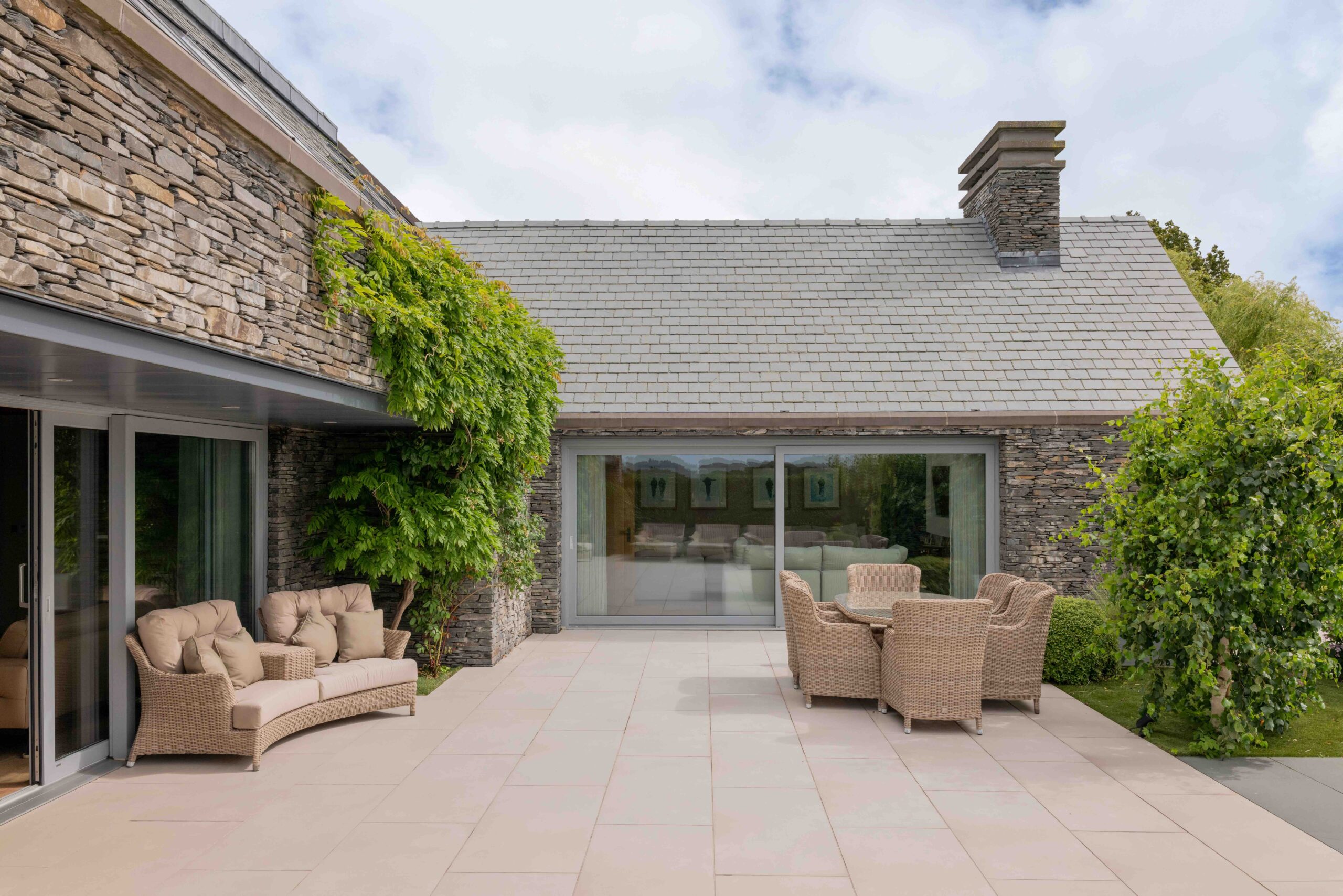 First look at Stanton Andrews design - newly finished house.
